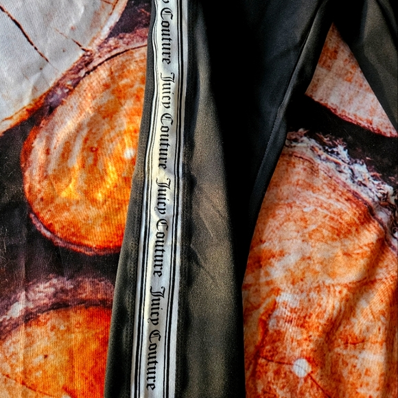 NWT Juicy Couture crop style Sport leggings - Picture 2 of 5